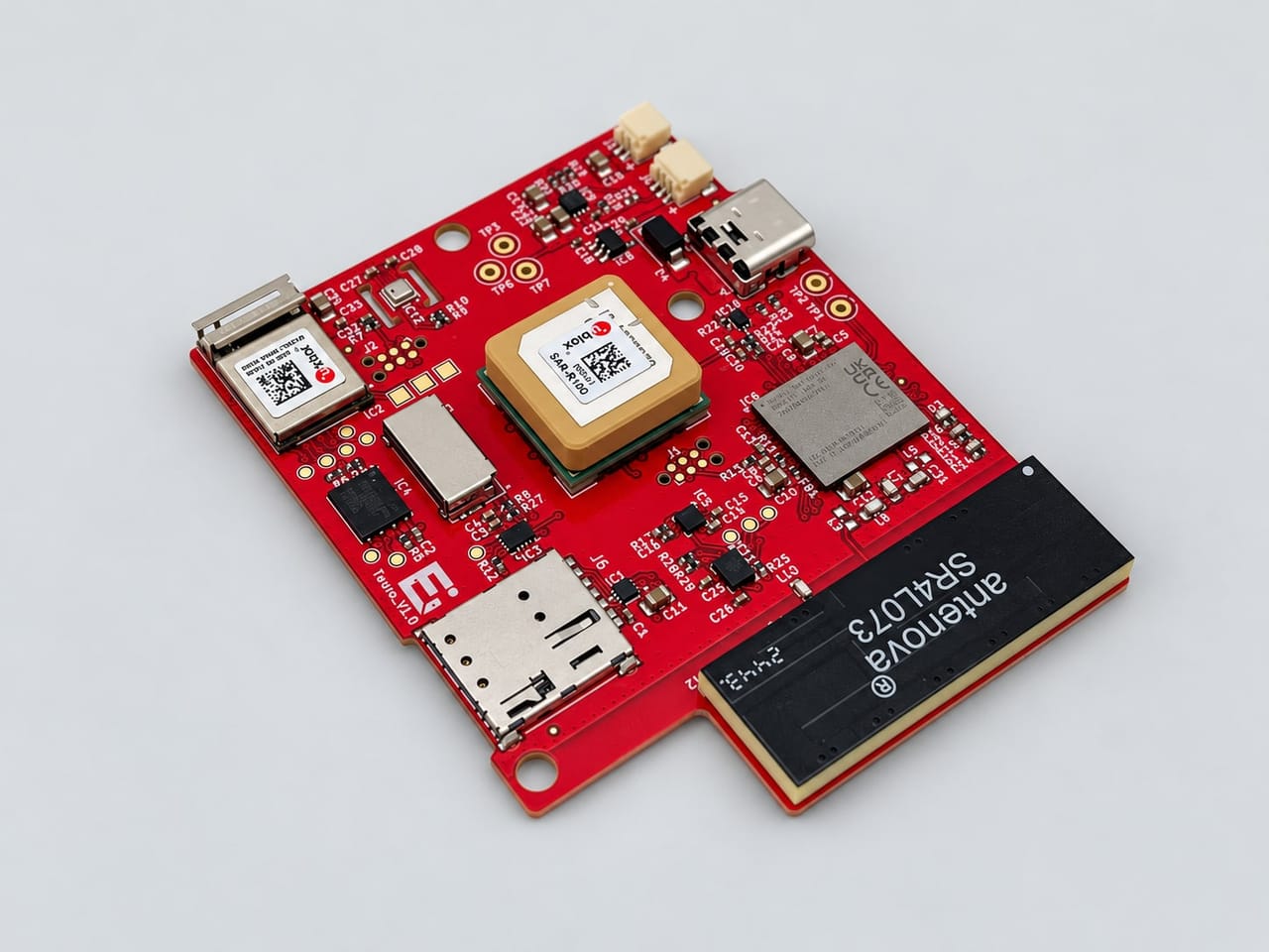 Development board of the kind Infuse-SDK targets