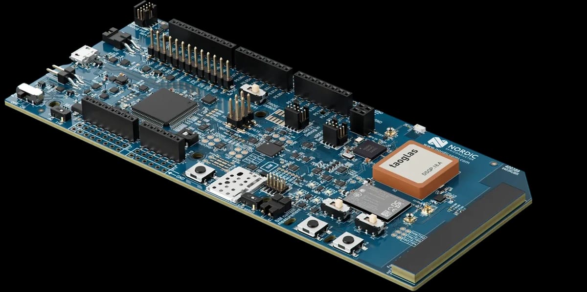 Nordic development kit of the kind Infuse-SDK targets