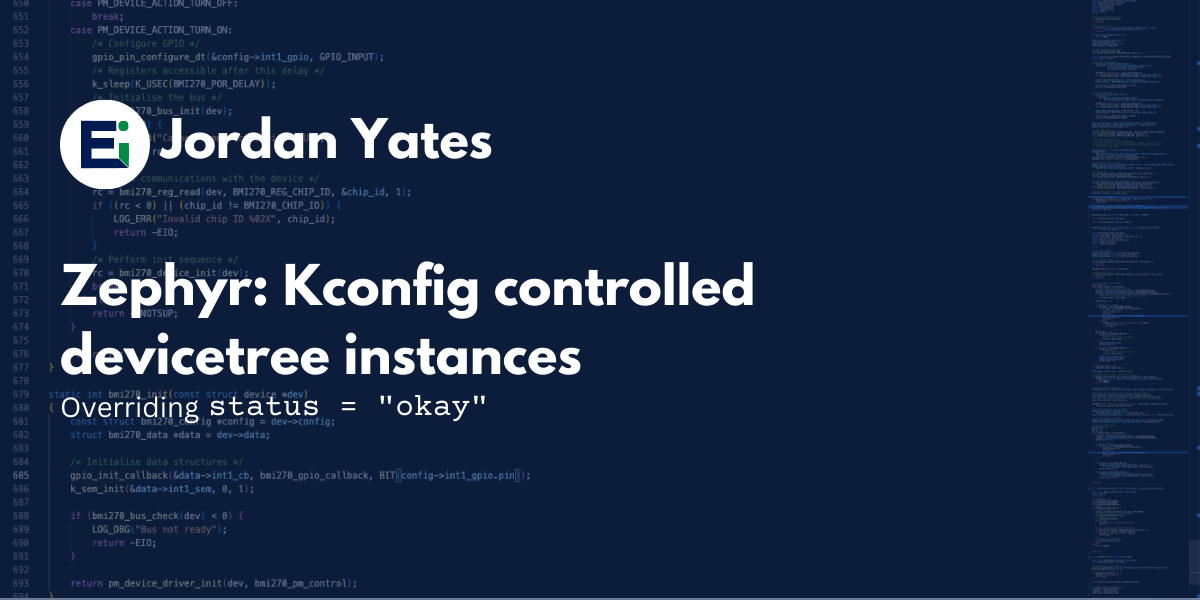 Kconfig controlled devicetree instances