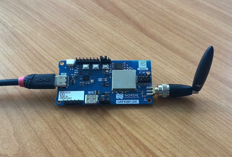 Nordic nRF93M1 development kit